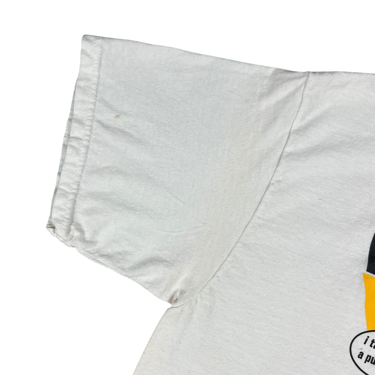 Vintage Y2K Who Dey? Is A Pussy!! Pittsburgh Steelers tee (L)