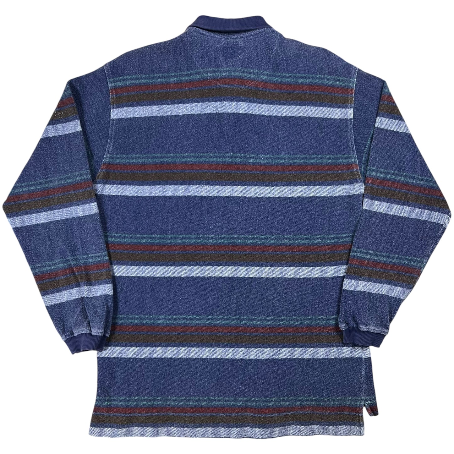 Vintage 90s Dockers By Levi’s striped long sleeve rugby shirt (M/L)