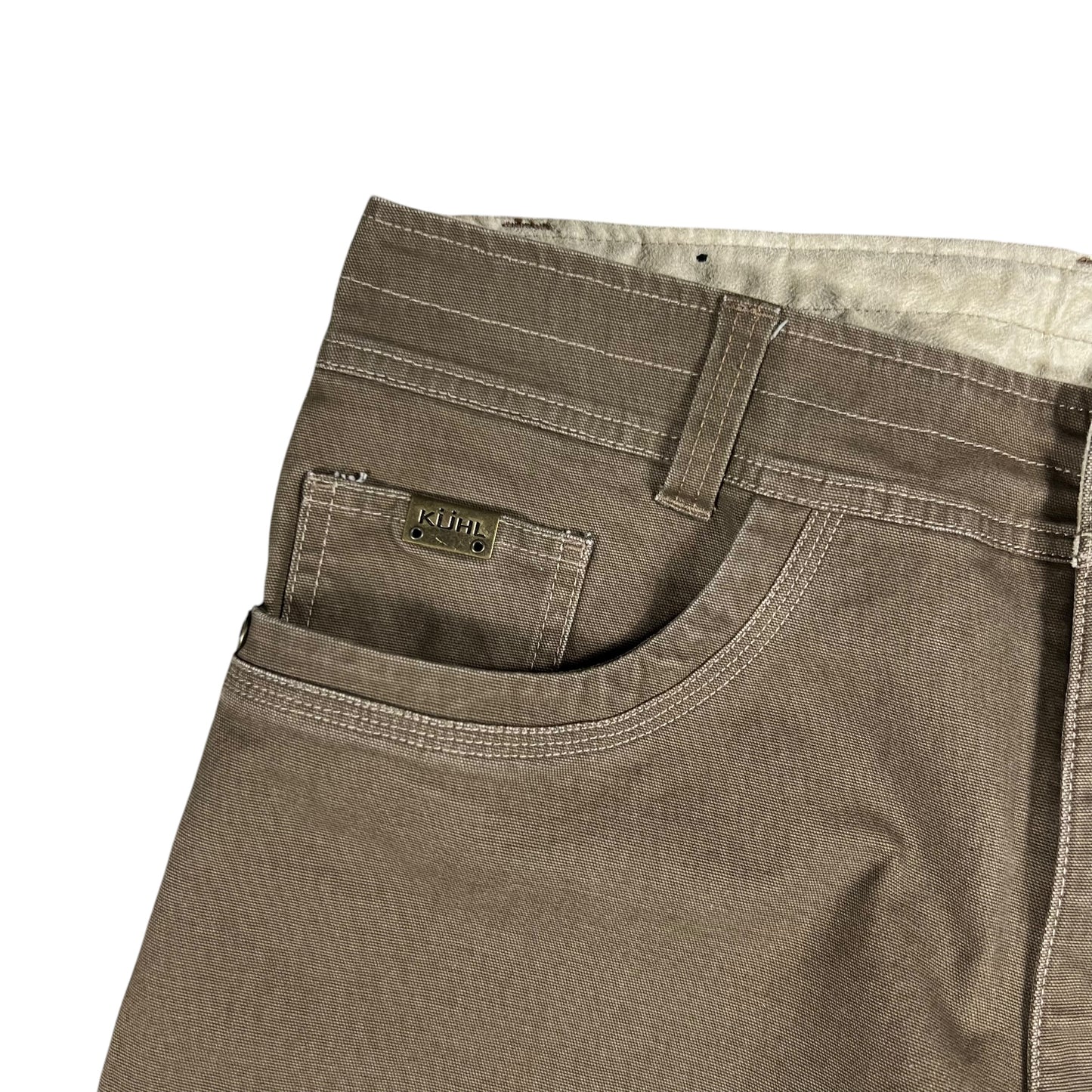 Y2K Kuhl Free Rydr vintage patina heavyweight pants (34x29)