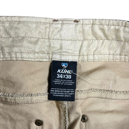 Y2K Kuhl Free Rydr vintage patina heavyweight pants (34x29)