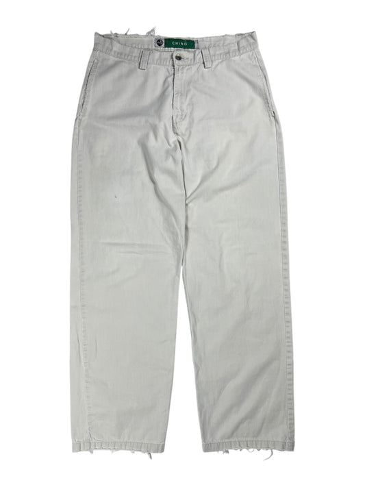 Vintage 90s Levi’s Silver Tab distressed baggy khaki pants (34x32)