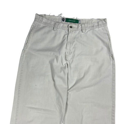 Vintage 90s Levi’s Silver Tab distressed baggy khaki pants (34x32)