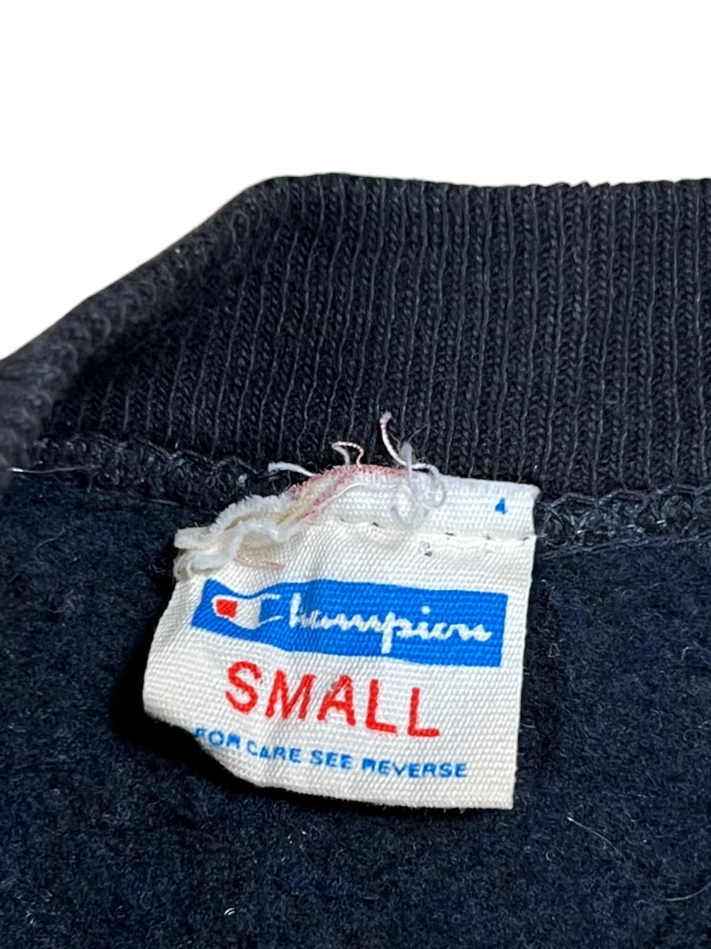 Vintage 1970s Champion Pittsburgh Steelers faded blue bar crewneck (S)
