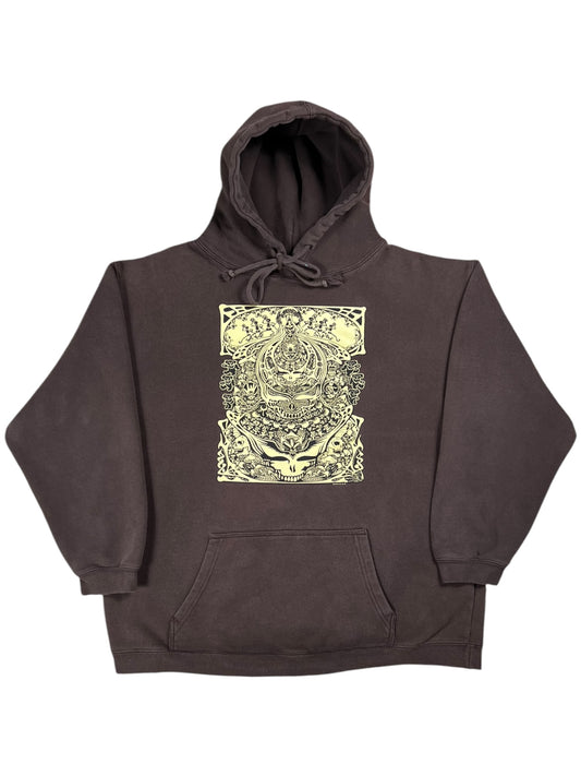 2009 Grateful Dead GDP trippy faded band hoodie (XL)