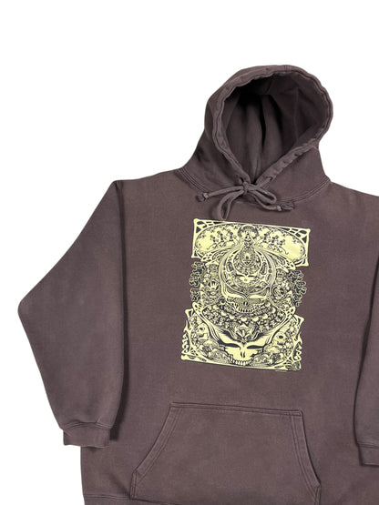 2009 Grateful Dead GDP trippy faded band hoodie (XL)