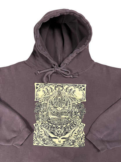 2009 Grateful Dead GDP trippy faded band hoodie (XL)
