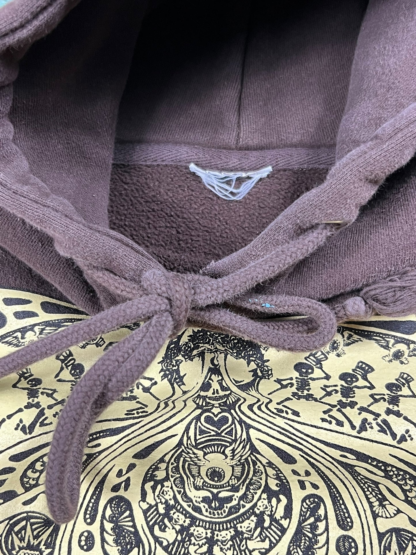 2009 Grateful Dead GDP trippy faded band hoodie (XL)