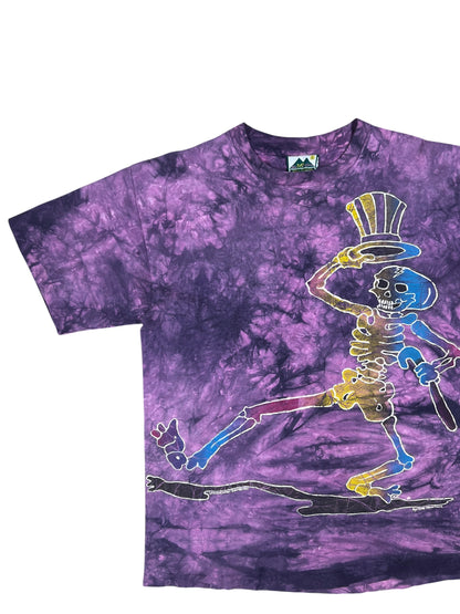 Vintage 1994 The Mountain Grateful Dead Shake Your Bones tie dye band tee (L)
