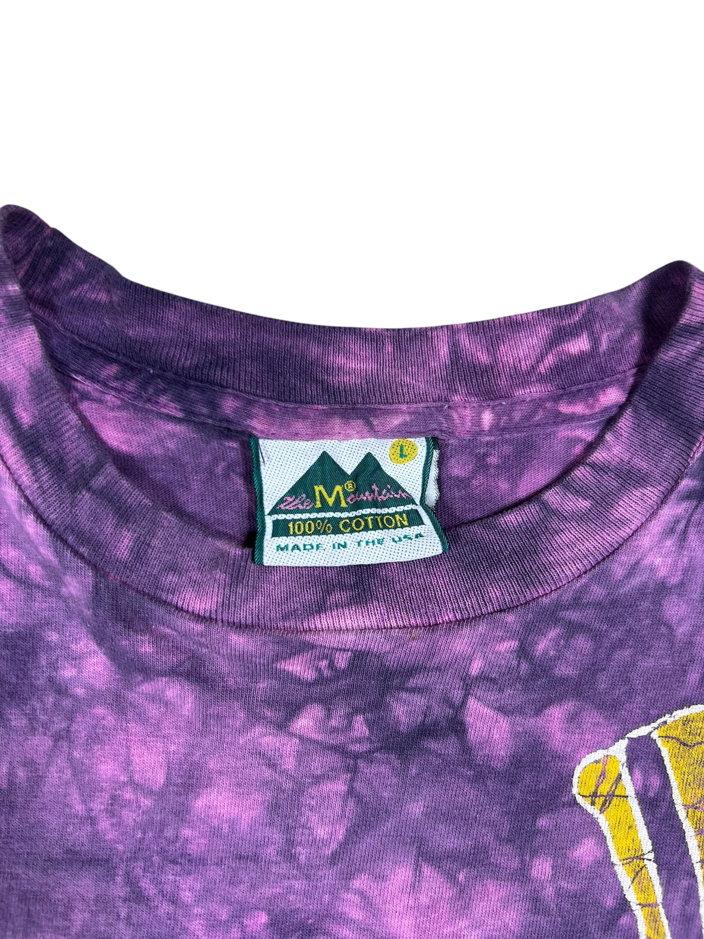Vintage 1994 The Mountain Grateful Dead Shake Your Bones tie dye band tee (L)