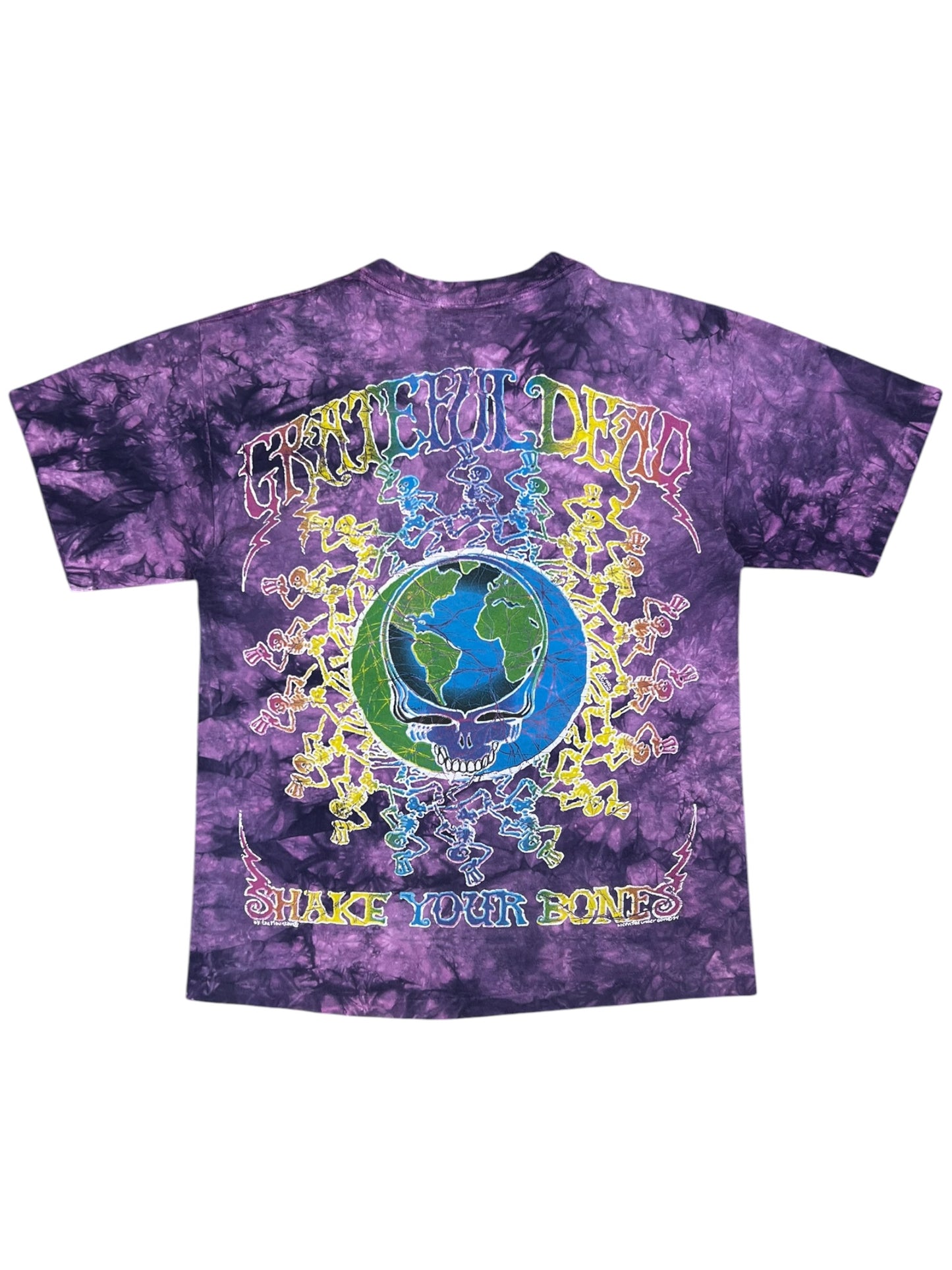 Vintage 1994 The Mountain Grateful Dead Shake Your Bones tie dye band tee (L)
