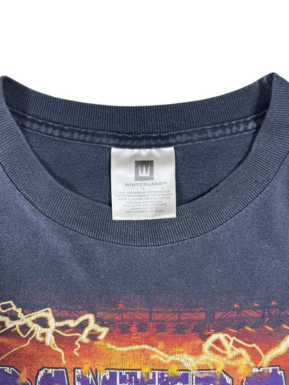 Vintage 2001 Pantera Reinventing the Steel faded lightning band tee (L)