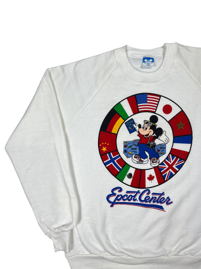 Vintage 80s Disney Epcot Center Mickey Mouse crewneck (M/L)
