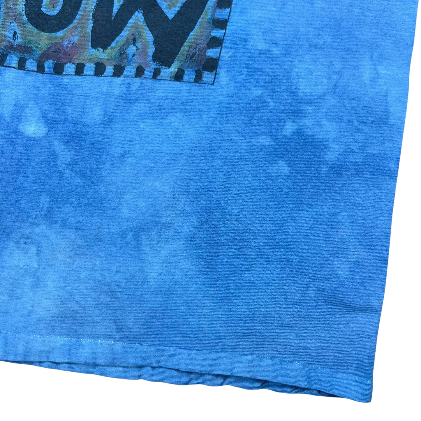 Vintage 90s ART FOR NOW Fred Babb over dye faded art tee (XL)