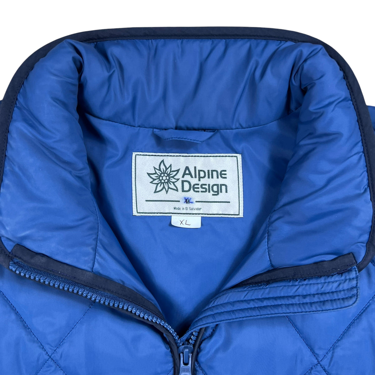 Y2K Alpine Design quilted anorak jacket (XL)