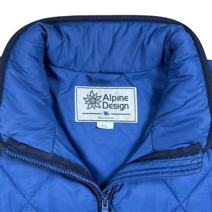 Y2K Alpine Design quilted anorak jacket (XL)
