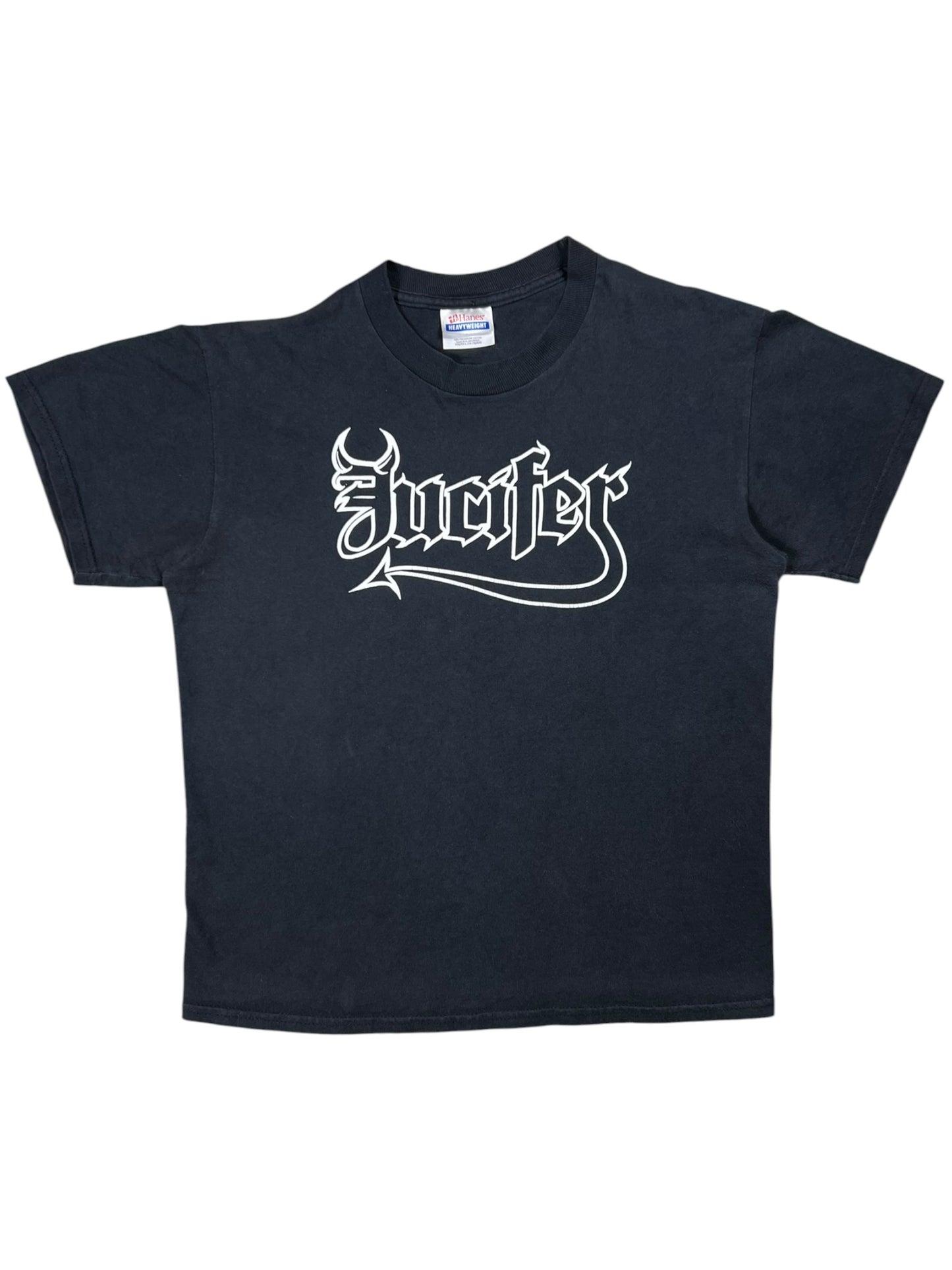 Vintage Y2K Hanes Lucifer youth women’s tee (S/M)