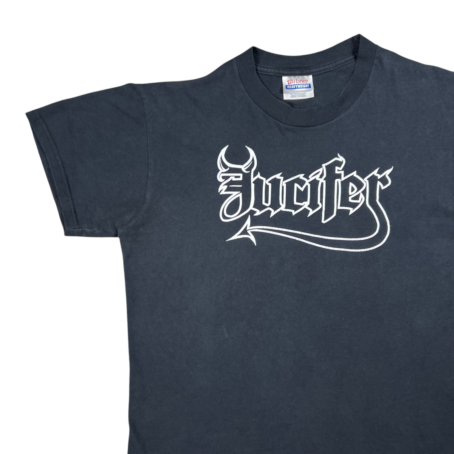 Vintage Y2K Hanes Lucifer youth women’s tee (S/M)