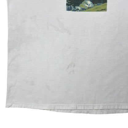 Vintage 90s Polo Sport Ralph Lauren mountains tee (XL)