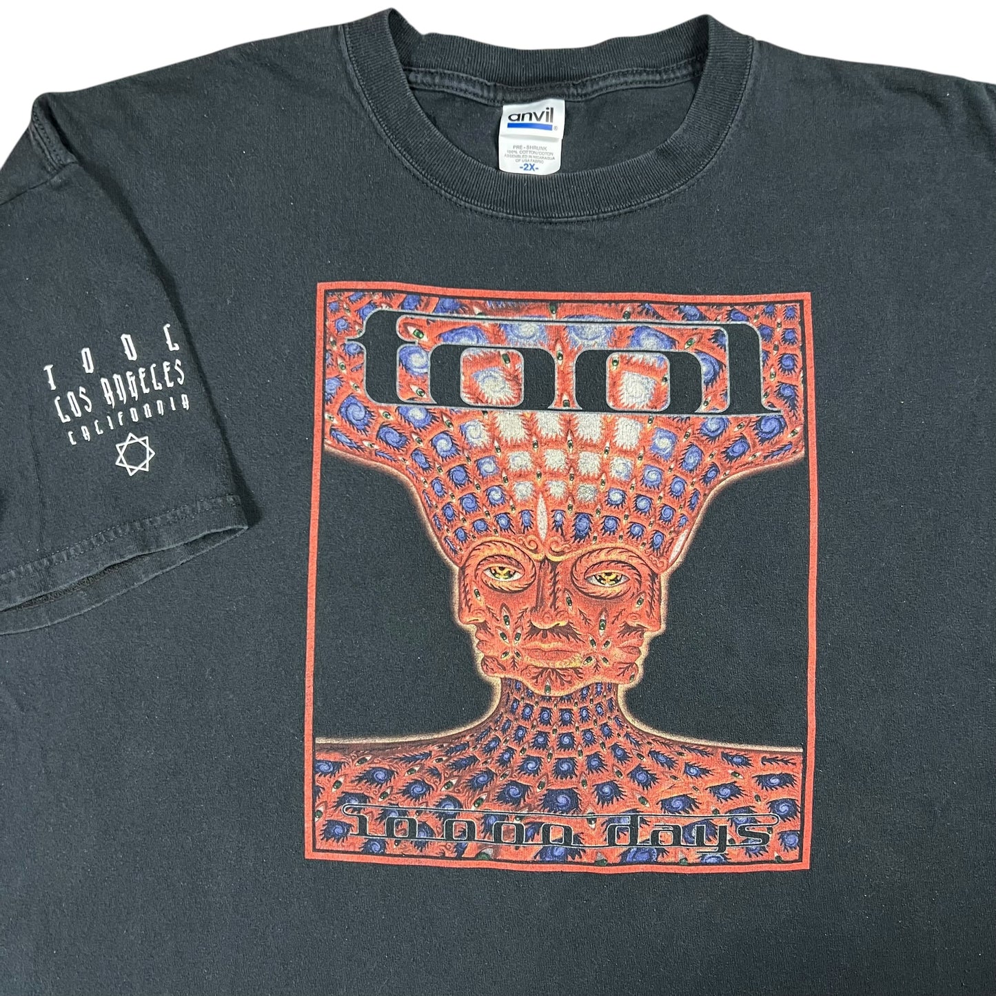 Vintage Y2K tool 10,000 days tour California band tee (XXL)