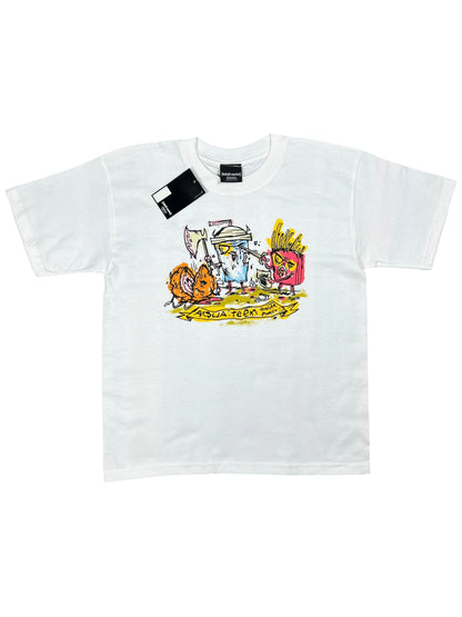 Vintage Y2K Cartoon Network Aqua teen Hunger Force tee (S) DS NWT