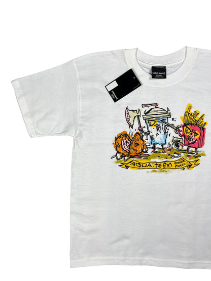 Vintage Y2K Cartoon Network Aqua teen Hunger Force tee (S) DS NWT