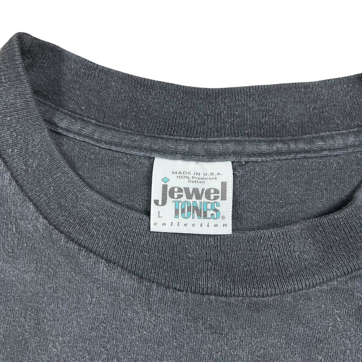 Vintage 90s Shine Powertime faded band tee (L)