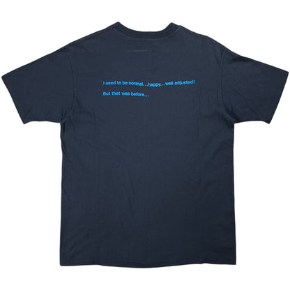 Vintage 90s The Job That Ate My Brain anti work faded tee (L)