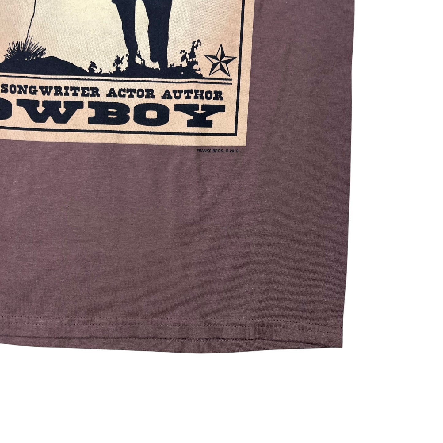 2012 Willie Nelson Old Whiskey River band tee (S)