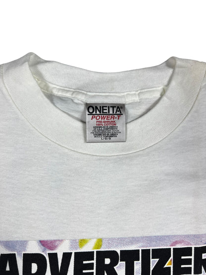 Vintage 90s Advertisers Can’t Be Wrong Beer Gets You Laid tee (L)