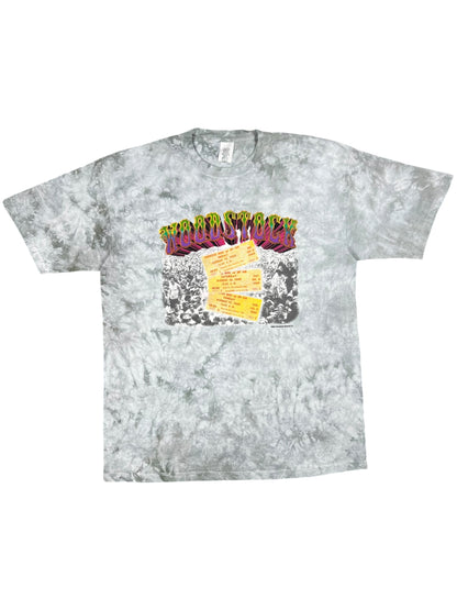 Vintage 2002 Woodstock 1969 ticket stub concert tie dye tee (XL)
