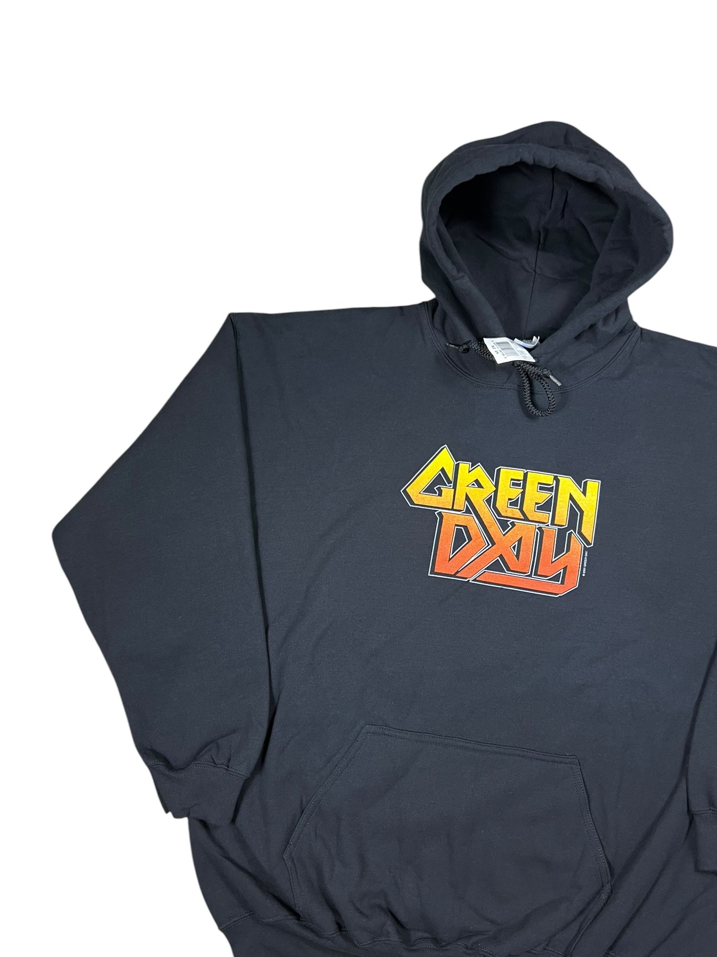 Vintage 2001 Green Day Metal God band hoodie (XXL) DS NWT
