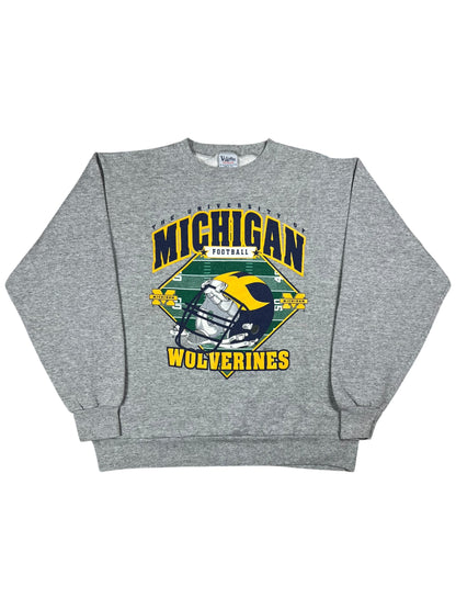 Vintage 90s University of Michigan Wolverines football crewneck (L)