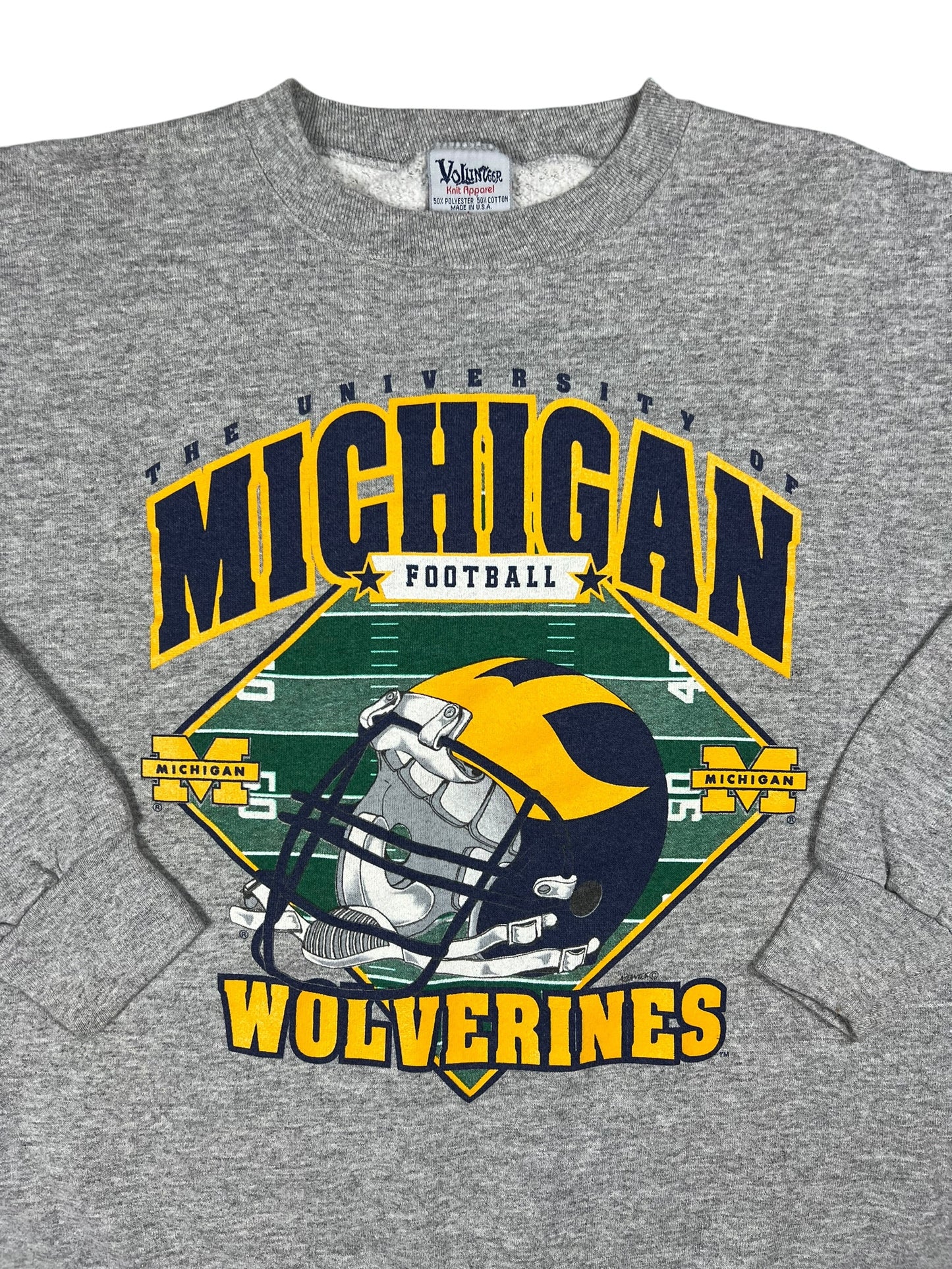 Vintage 90s University of Michigan Wolverines football crewneck (L)