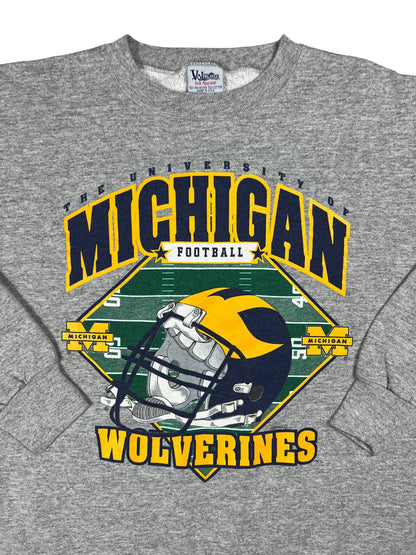 Vintage 90s University of Michigan Wolverines football crewneck (L)