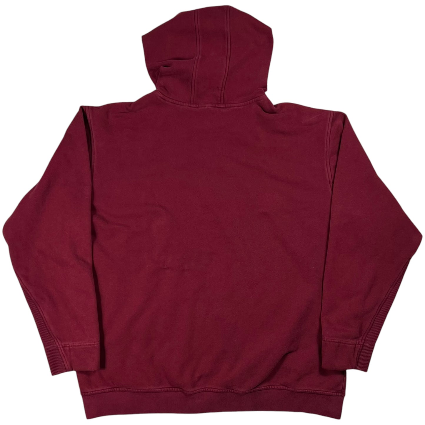 Vintage Y2K Nike box logo wine hoodie (XXL)
