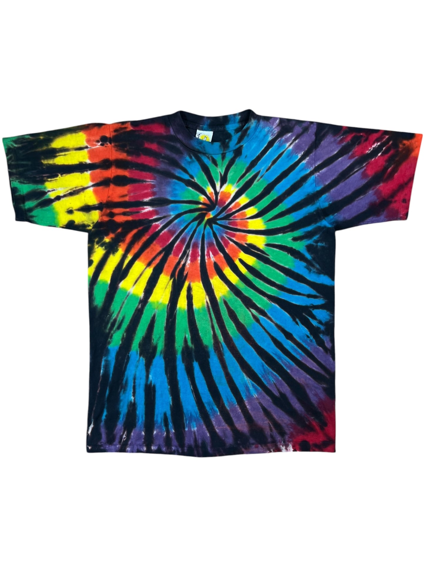 Vintage 90s Sun Dog tie dye single stitch tee (M)