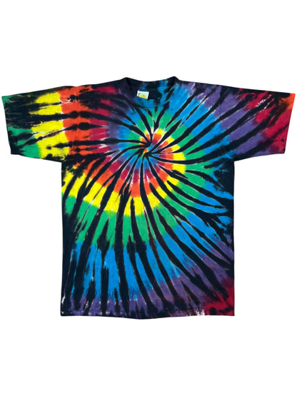 Vintage 90s Sun Dog tie dye single stitch tee (M)