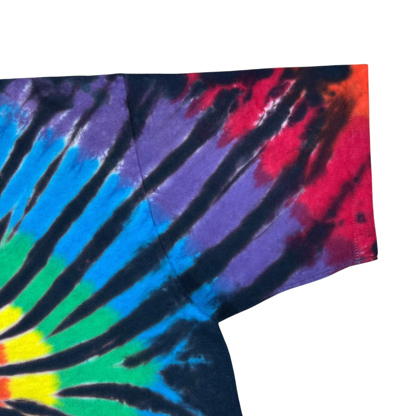 Vintage 90s Sun Dog tie dye single stitch tee (M)