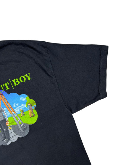 Vintage Y2K Fall Out Boy Black Clouds & Underage Tour band tee (M)