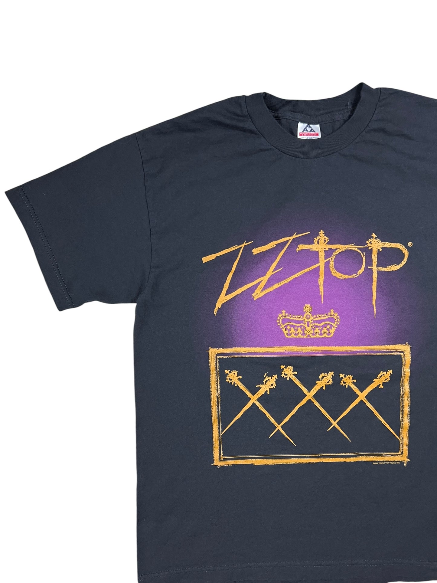 Vintage 1999 ZZ Top XXX band tee (L)