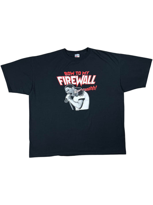 Vintage Y2K Bow to My Firewall hardcore style band tee (XXL)