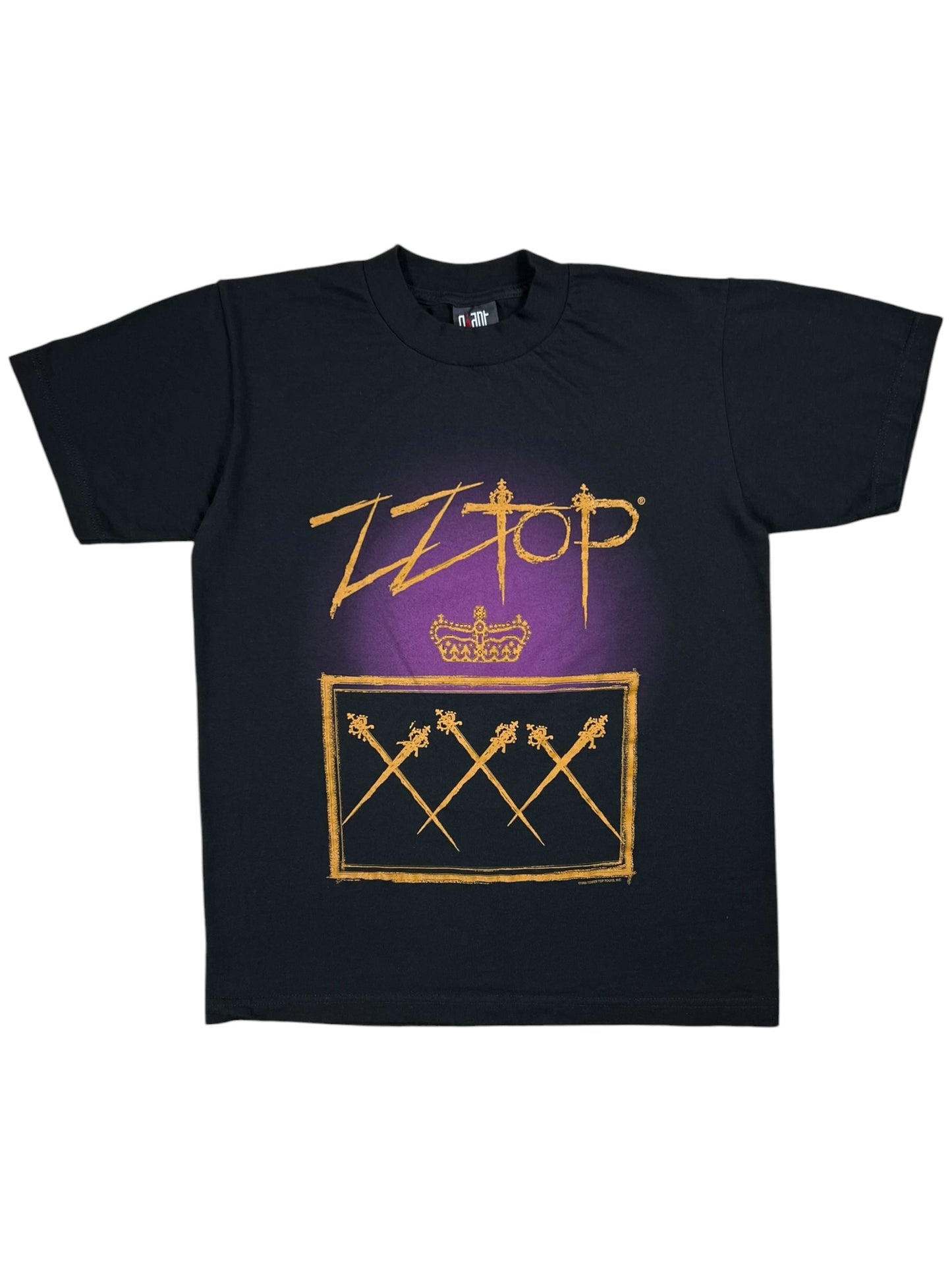 Vintage 1999 GIANT ZZ Top XXX band tee (M)