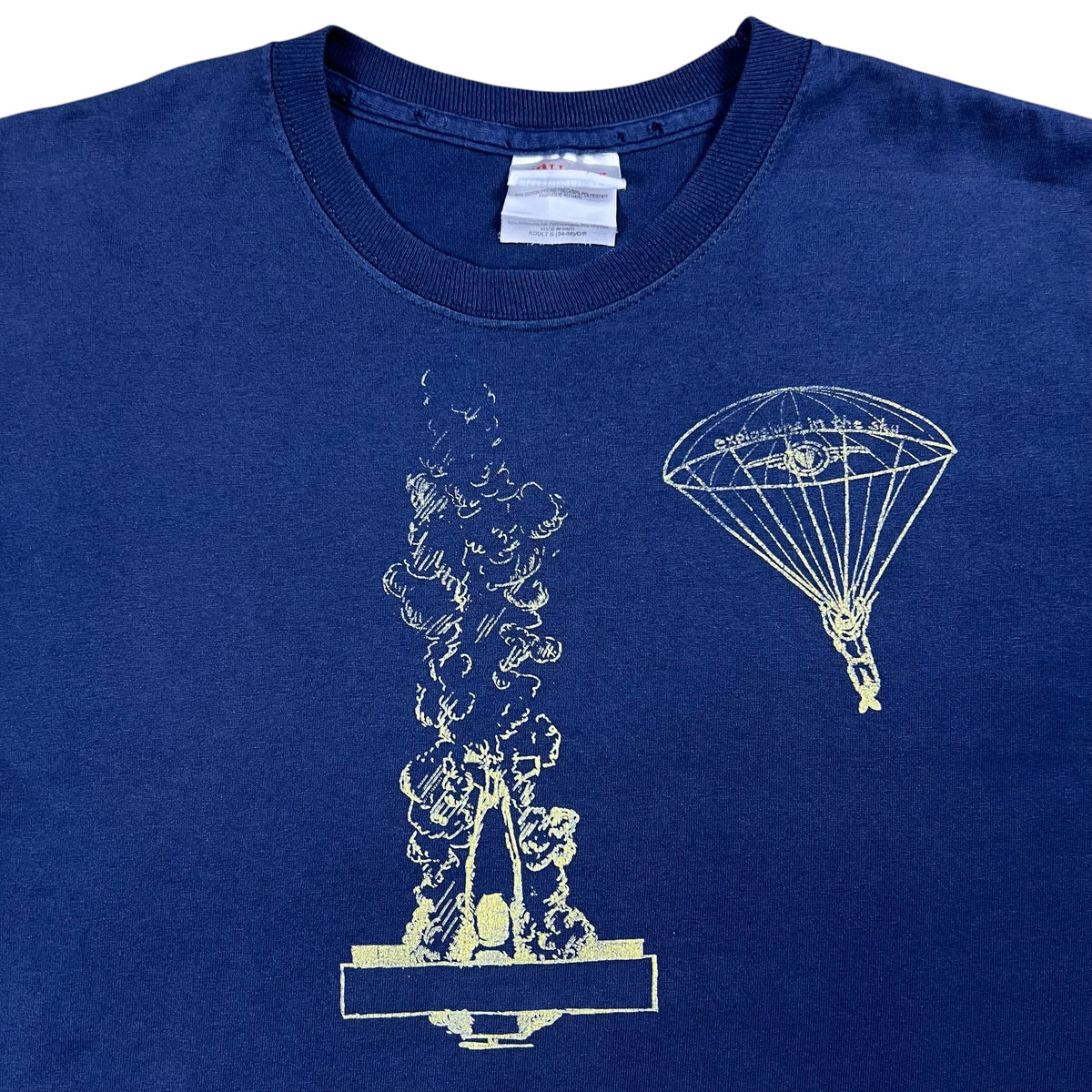 Vintage Y2K Explosions in the Sky faded band tee (S)