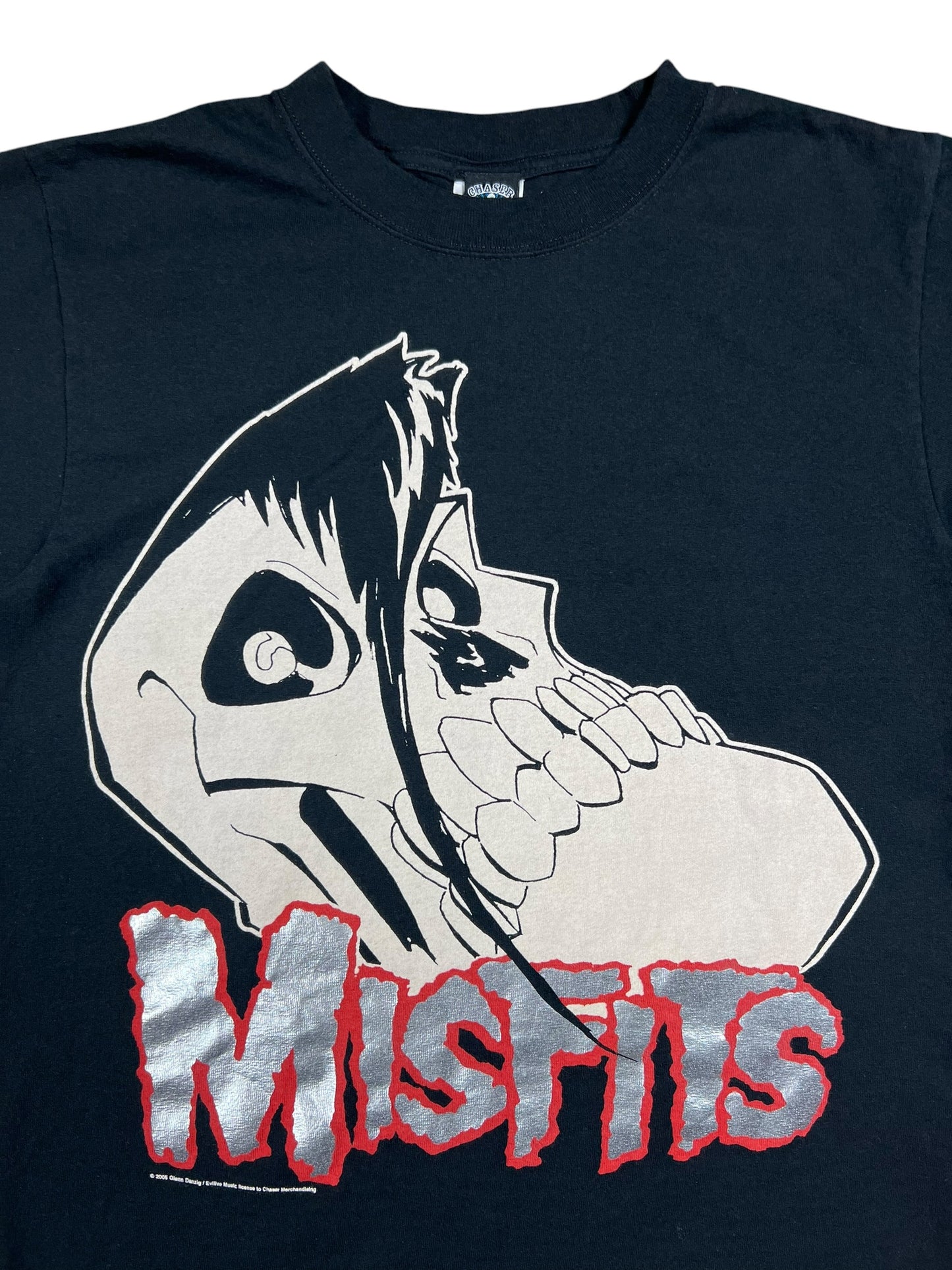 Vintage 2005 Misfits skull fiend club tour band tee (S)