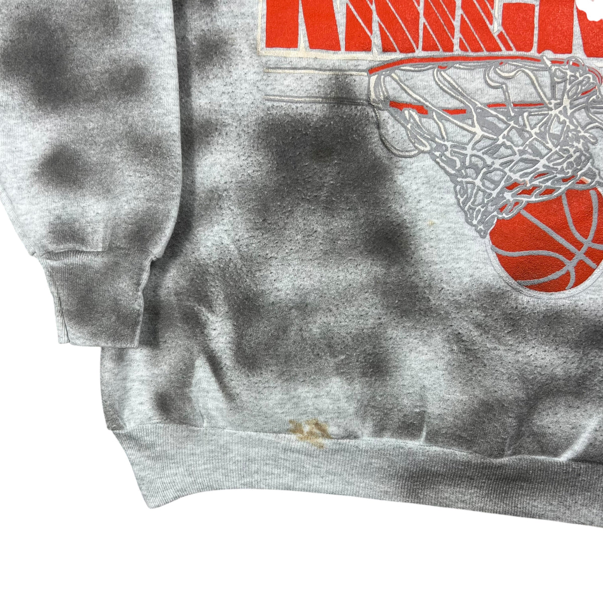 Vintage 90s New York Knicks NBA graffiti style crewneck (M)