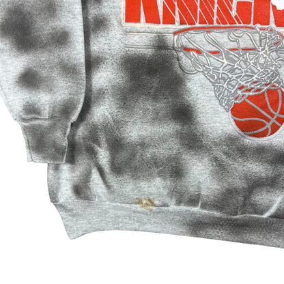 Vintage 90s New York Knicks NBA graffiti style crewneck (M)