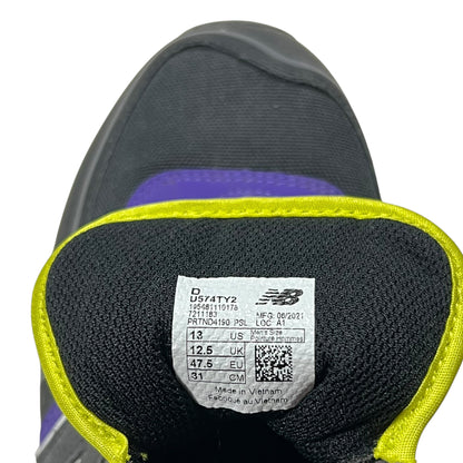 2021 New Balance 574T Black Purple ENCAP sneakers (13)