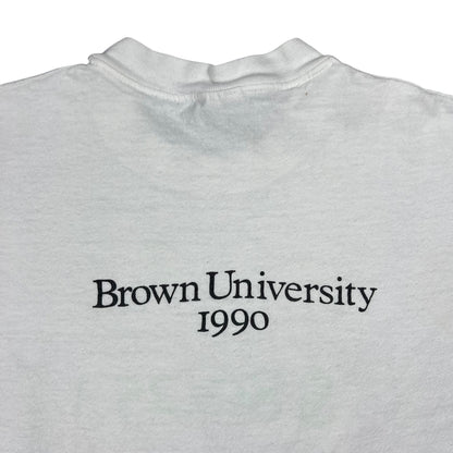 Vintage 1990 Brown University This shirt cost $80,253 ivy league tee (L)