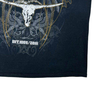 2010 Brooks & Dunn Last Rodeo femme country music tee (S)