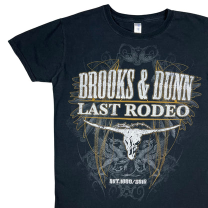 2010 Brooks & Dunn Last Rodeo femme country music tee (S)